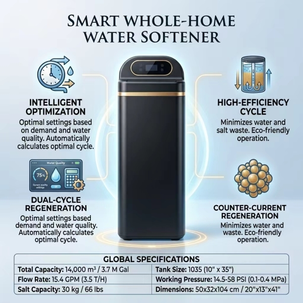 How Intelligent Water Softeners Improve Water Quality and Save Costs