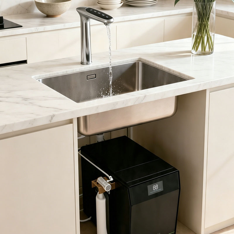 how to use boiling water tap