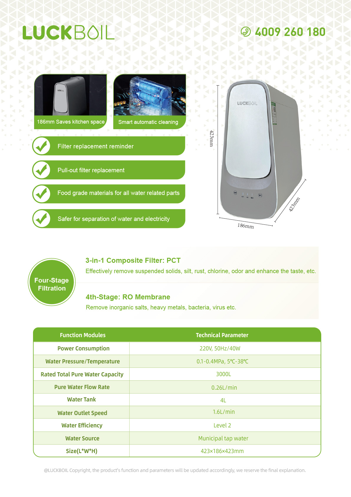 RO Water Purifier System