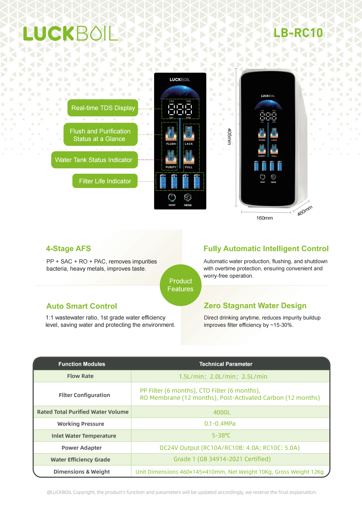 RO Water Purifier System