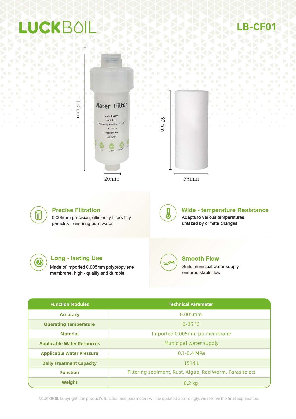 Water Filter