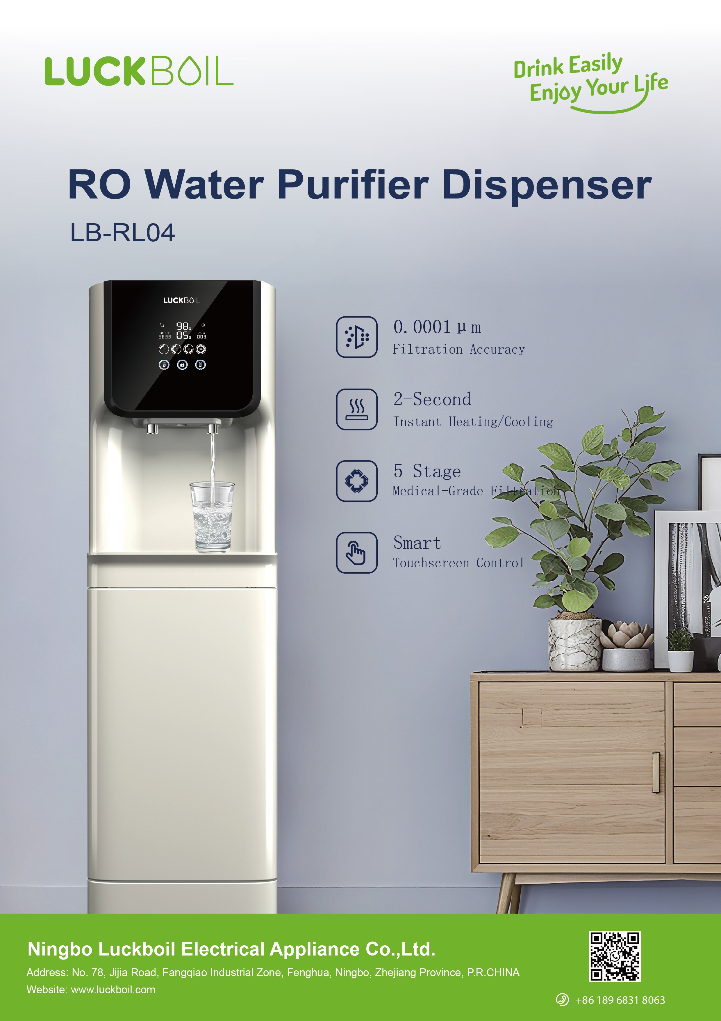 RO Water Purifier Dispenser