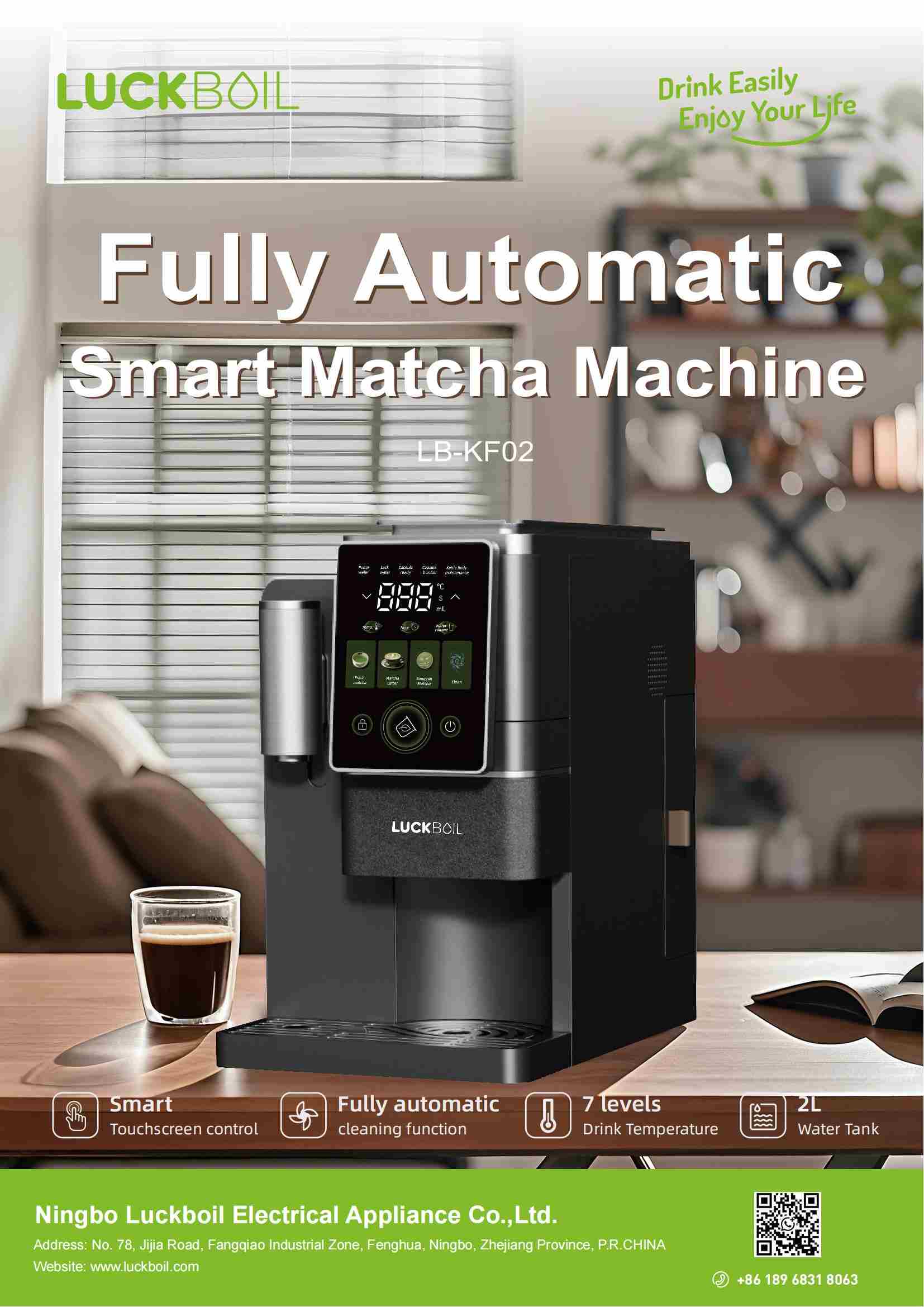 Fully Automatic Smart Matcha Machine