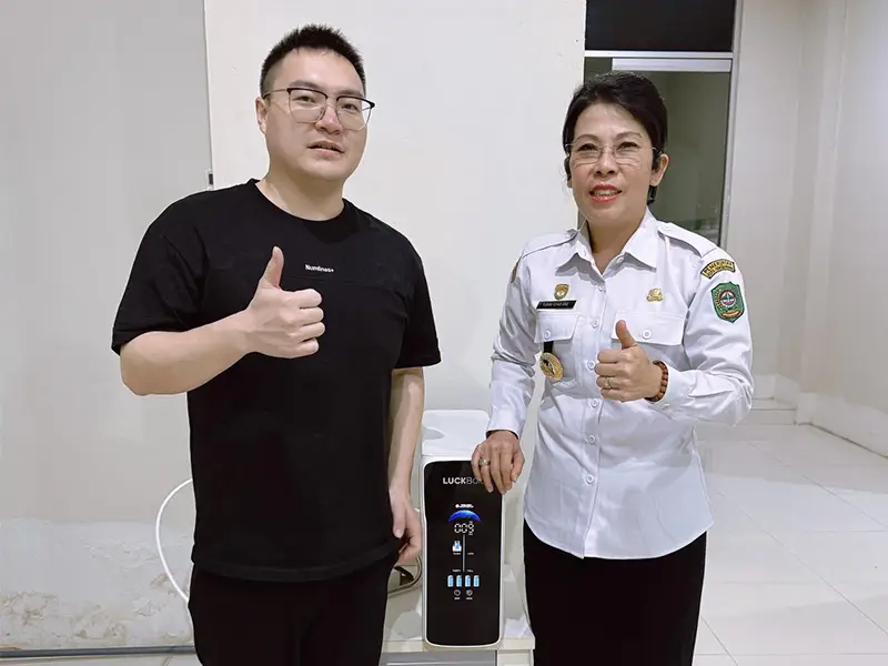 LUCKBOIL Visits Singkawang, Indonesia, Receives Mayor's Endorsement, Leveraging Innovative Technology to Address Local Drinking Water Safety Challenges